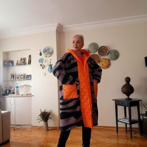 ANTRASİT SİYAH TURUNCU POLAR