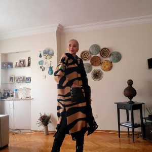 KAHVE SİYAH ZEBRA POLAR