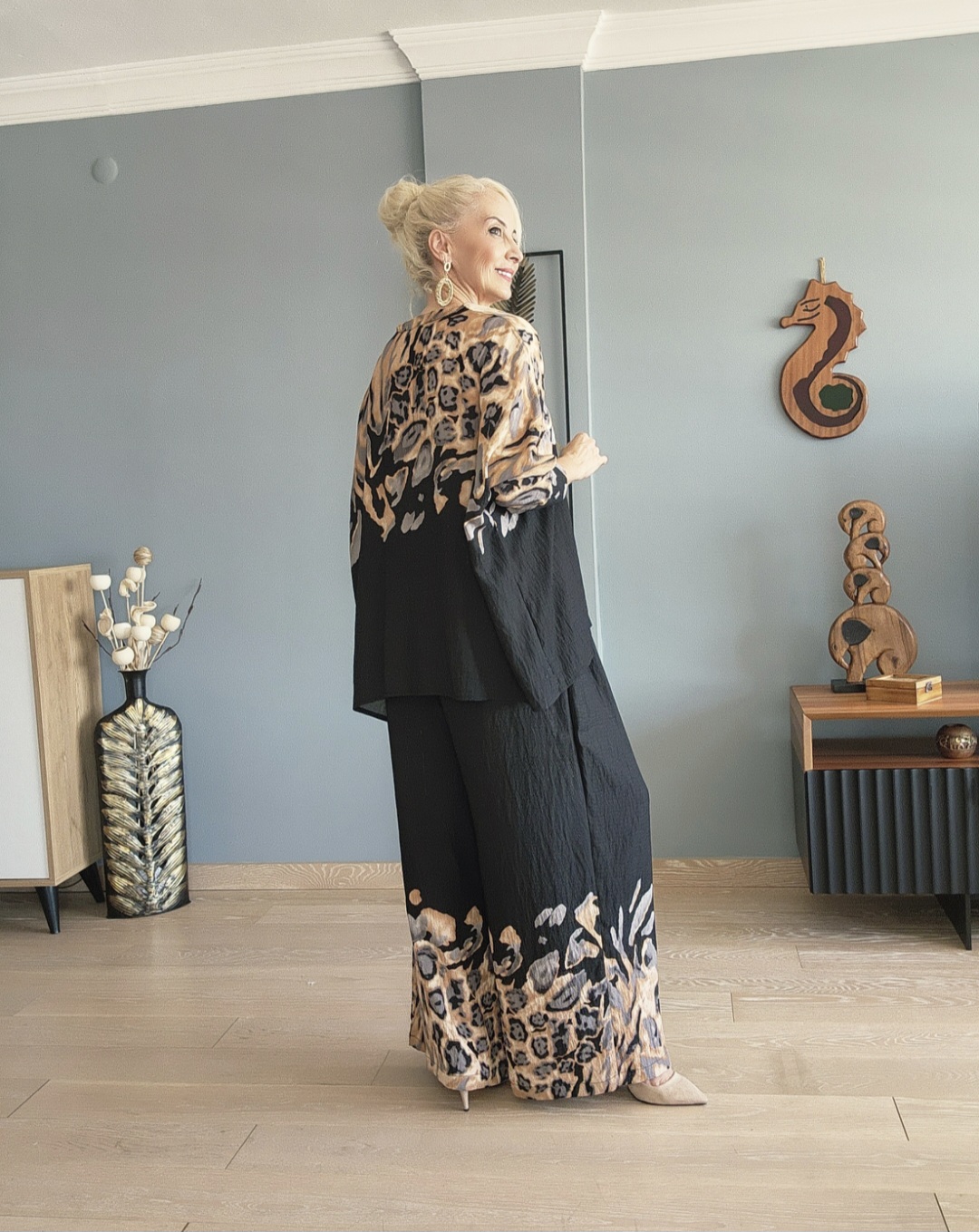 SİYAH LEOPAR AŞHİL TAKIM - Görsel 6