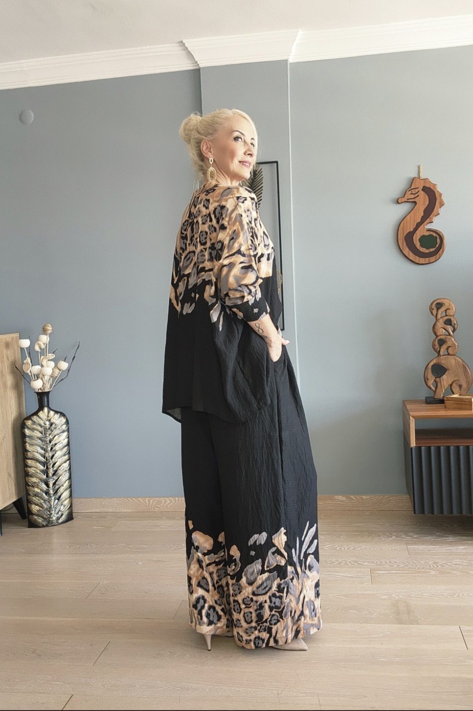 SİYAH LEOPAR AŞHİL TAKIM - Görsel 4