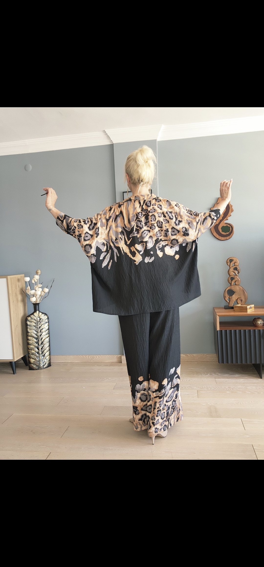 SİYAH LEOPAR AŞHİL TAKIM - Görsel 3