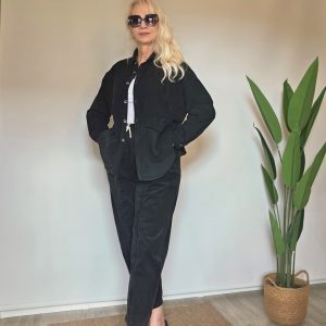 SİYAH KADİFE TAKIM